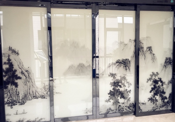 电控雾化玻璃隔断